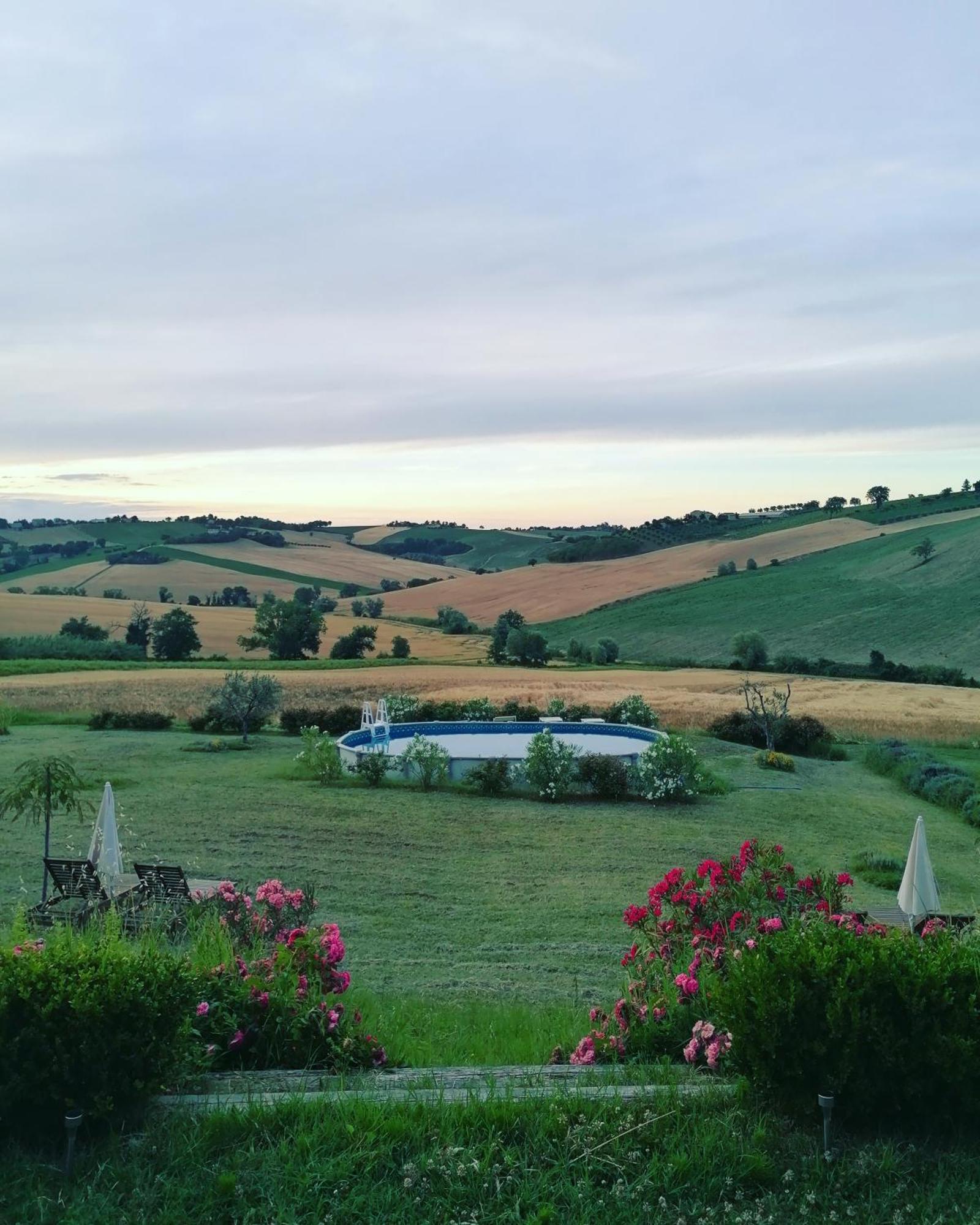 Il Giardino Nella Valle Belvedere Ostrense Bagian luar foto
