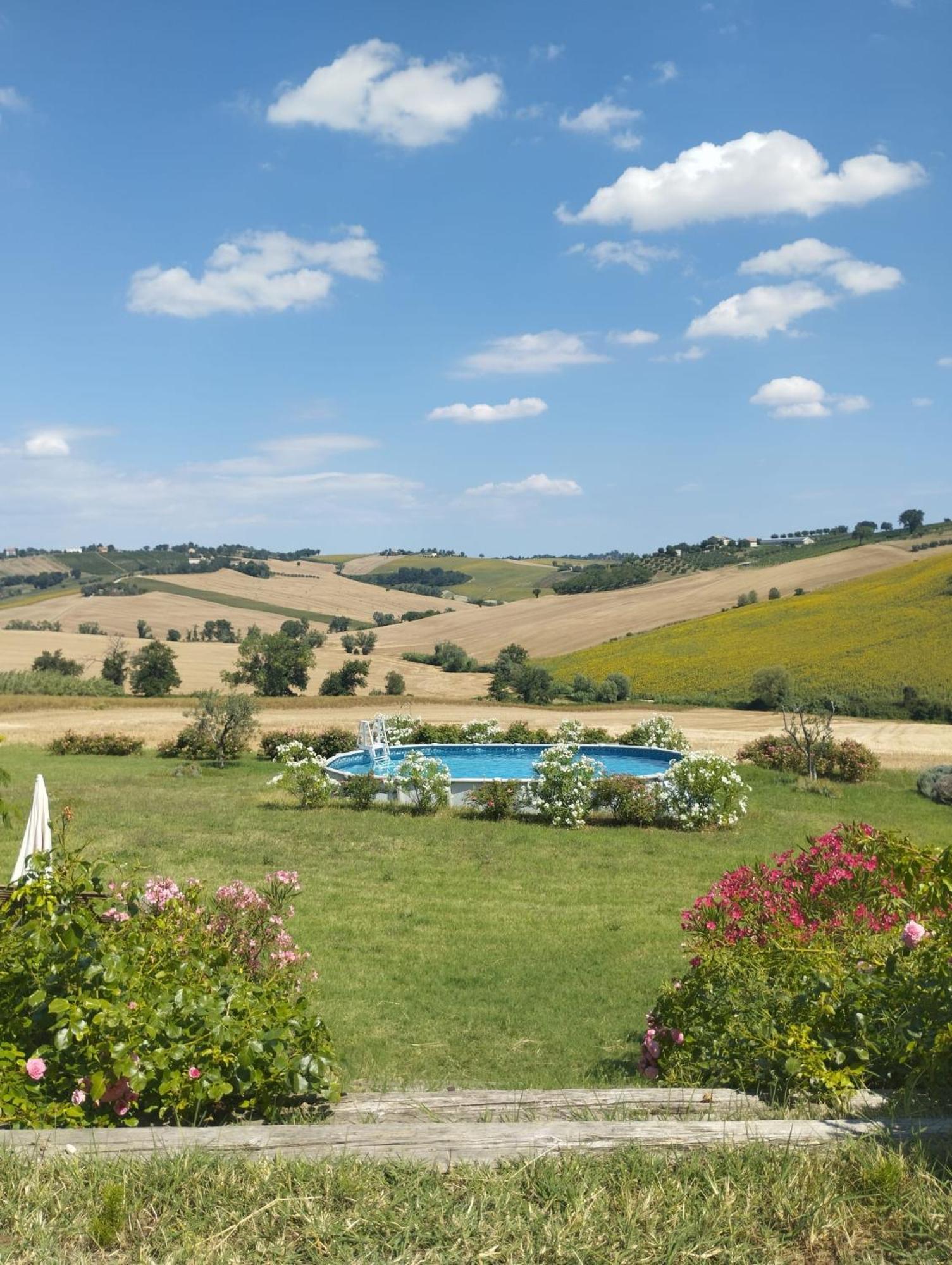 Il Giardino Nella Valle Belvedere Ostrense Bagian luar foto